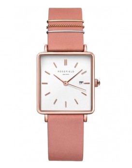 Montre femme ROSEFIELD QOPRG-Q026 Collection The Boxy