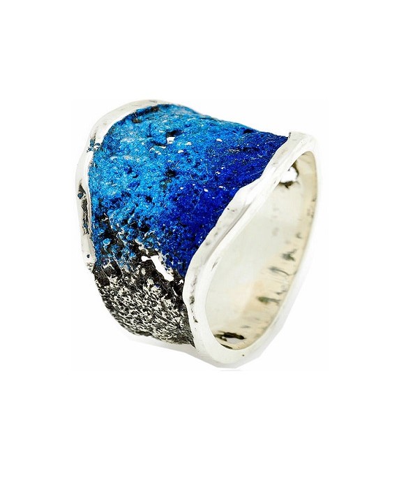 Bague argent pigmenté ARIOR Barcelona 1181941-XPU Collection Pigments