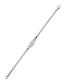 Gourmette bébé  en argent