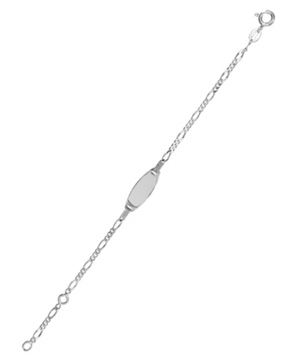 Gourmette bébé  en argent
