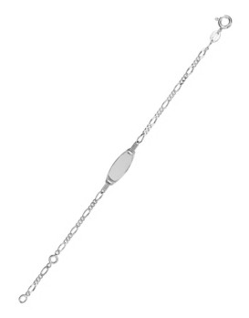 Gourmette bébé  en argent