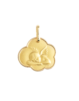 Médaille  Ange de Raphaël or jaune 750/1000ème
