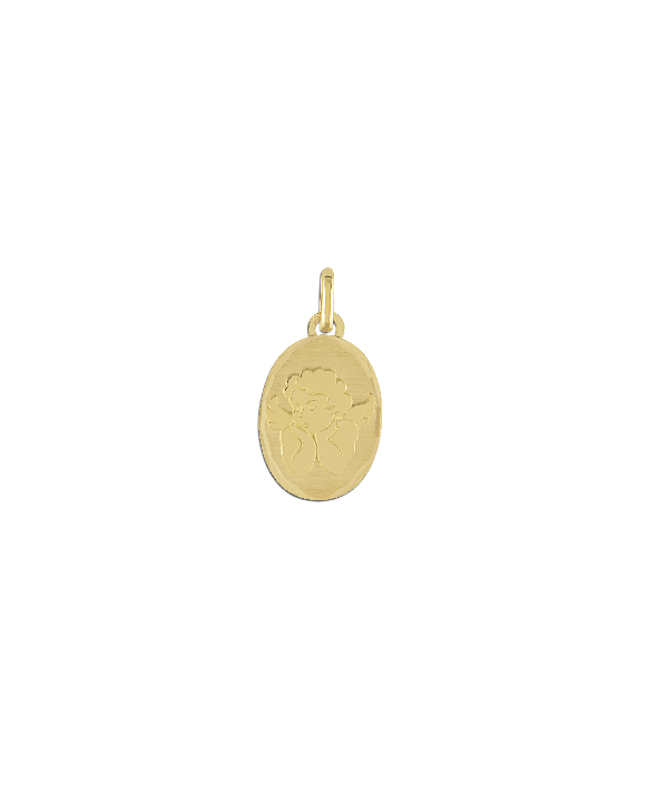 Médaille  Ange de Raphaël or jaune 750/1000ème