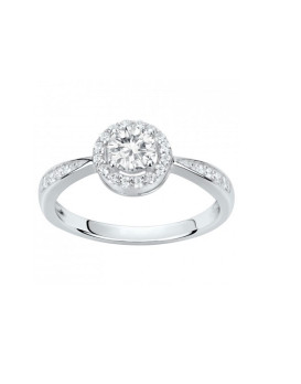Bague argent et oxyde zirconium