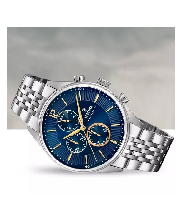 Montre homme chronographe  FESTINA F20285/3 Collection Timeless
