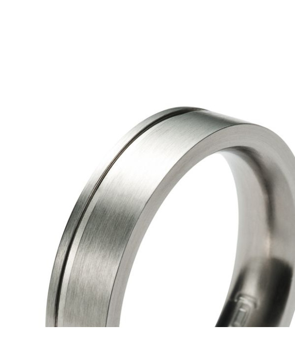 NIELS, Bague homme acier  MONOMANIA 25051