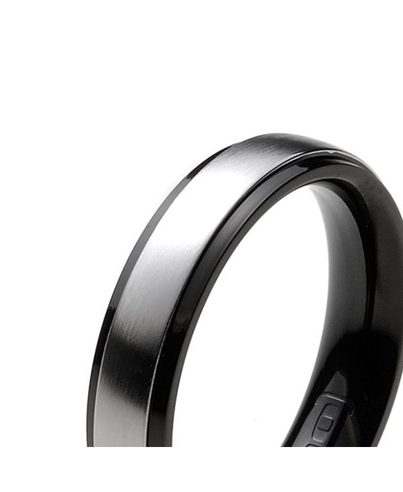 ELIO, Bague homme acier  MONOMANIA 25355