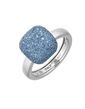 Bague argent  PESAVENTO  Collection Polvere Colori del Mondo bleu Santorin  WPSCA050