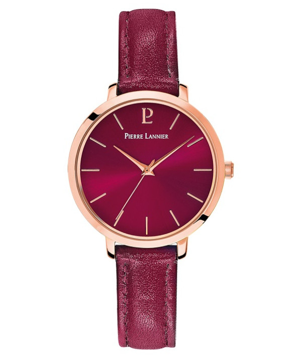 Montre Femme Pierre Lannier 086B5 - Boîtier Acier Doré, Bracelet Acier - Occasion