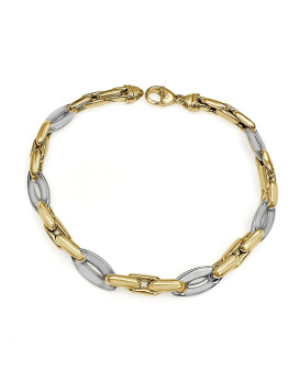 Bracelet  Or jaune et blanc 750/1000ème
