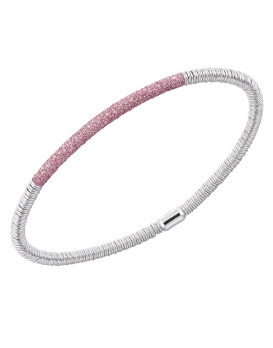 Bracelet argent  PESAVENTO  Collection Polvere  Colori Del Mondo rose Tokyo WPSCB015