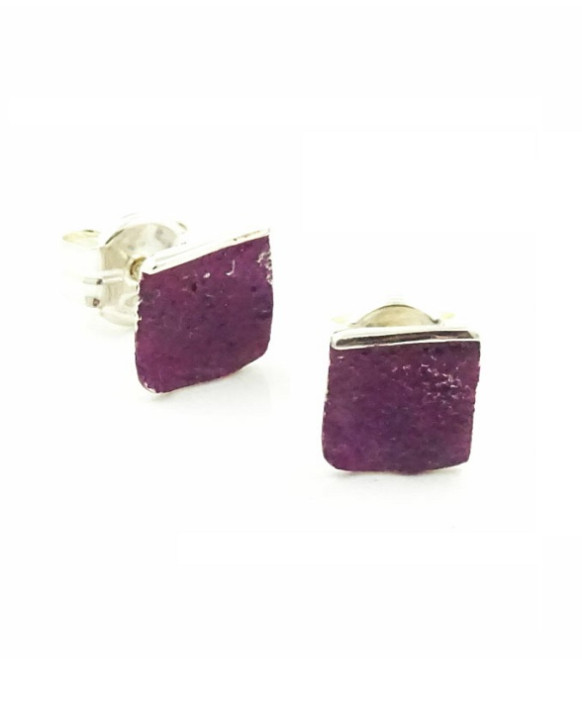 Boucles d'oreilles argent pigmenté ARIOR Barcelona 1144593-XPP Collection Pigments