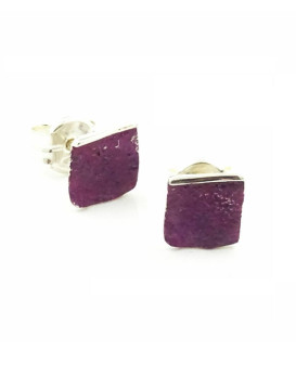 Boucles d'oreilles argent pigmenté ARIOR Barcelona 1144593-XPP Collection Pigments