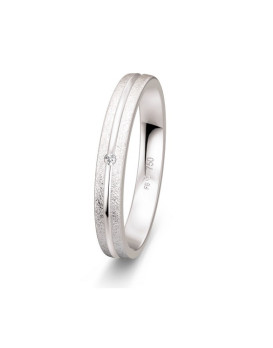 ELIZA, Alliance or blanc 750/1000ème et diamant