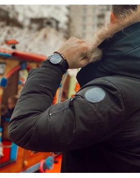 Montre homme  PIERRE LANNIER 259F439  Collection Echo