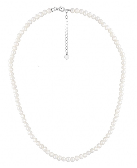 Collier perles d'eau douce et argent