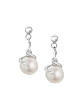 Boucles d'oreilles argent  et perles d'eau douce