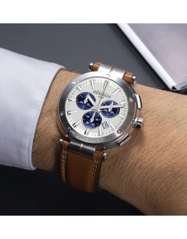 Montre homme chronographe Herbelin 37688-A42GD  Collection Newport