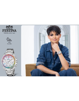 Montre dame chrono FESTINA F20606/2 Collection Rainbow
