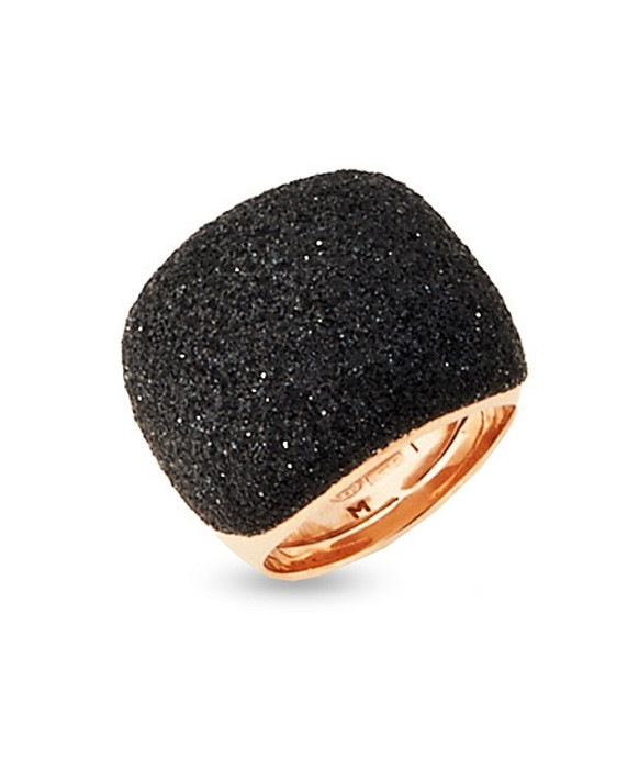 Bague argent teinté RoseGold  PESAVENTO  Collection Polvere bronze WPLVA116