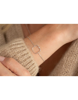 Bracelet argent et diamant LA GARCONNE 20300021, Collection Episode Indélébile
