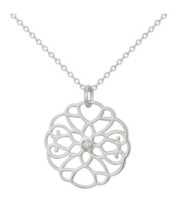 Collier argent et diamant LA GARCONNE 20700061, Collection Episode Indélébile