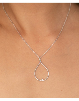 Collier argent et diamant LA GARCONNE 20700043, Collection Etats d'âme