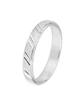 TANGUY, Alliance or blanc 750/1000ème