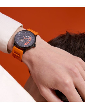 Montre homme automatique PIERRE LANNIER 341A499 Modèle PADDOCK Collection Automatic