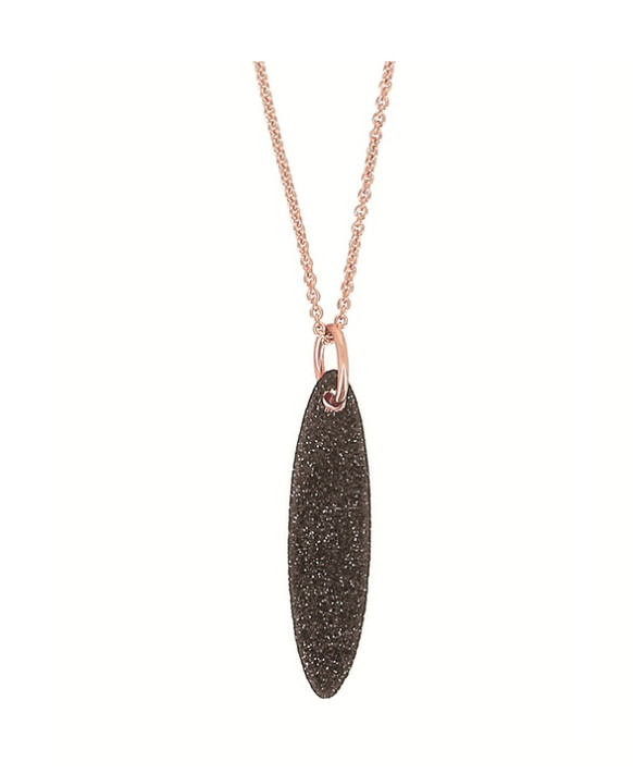 Collier argent teinté RoseGold  PESAVENTO  Collection Polvere  bronze WPLVE2980