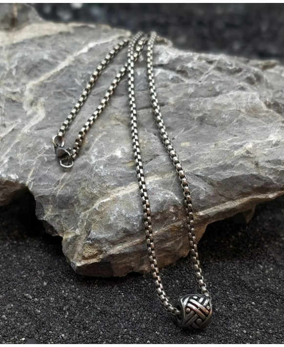 Collier homme  en acier IKOBA CC01TRE