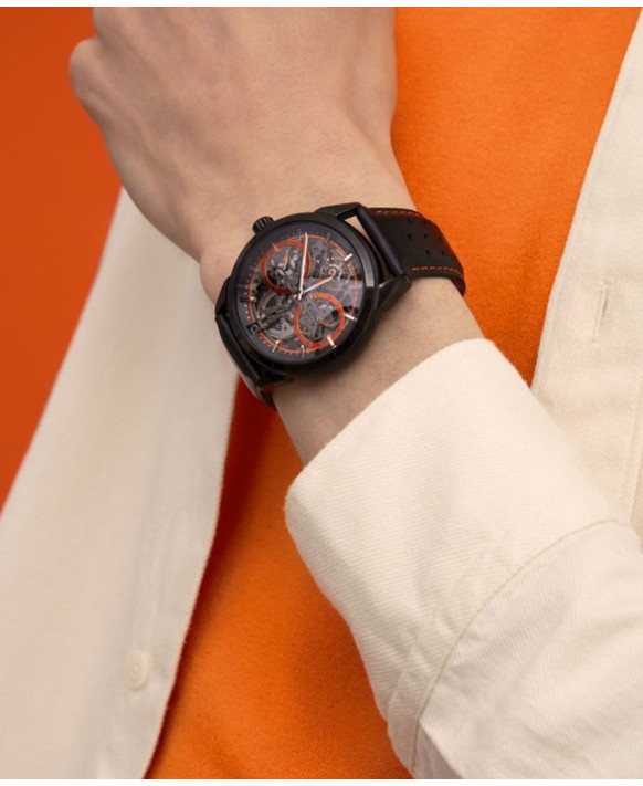 Montre homme automatique PIERRE LANNIER 347A433 Modèle MONARCK Collection Automatic