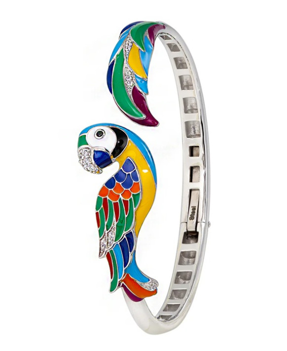 Bracelet argent UNA STORIA, JO121012, Collection Perroquet