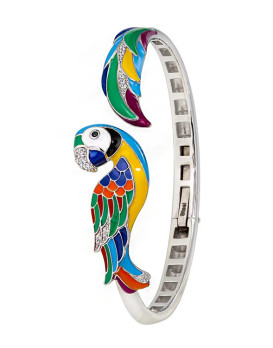 Bracelet argent UNA STORIA, JO121012, Collection Perroquet