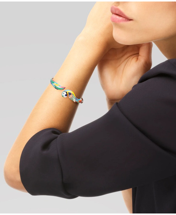 Bracelet argent UNA STORIA, JO121012, Collection Perroquet
