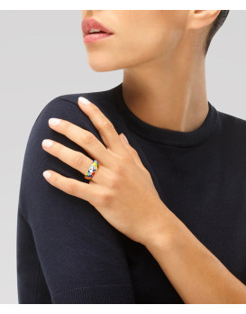 Bague argent  UNA STORIA BG121212 Collection Perroquet