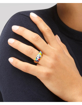 Bague argent  UNA STORIA BG121212 Collection Perroquet