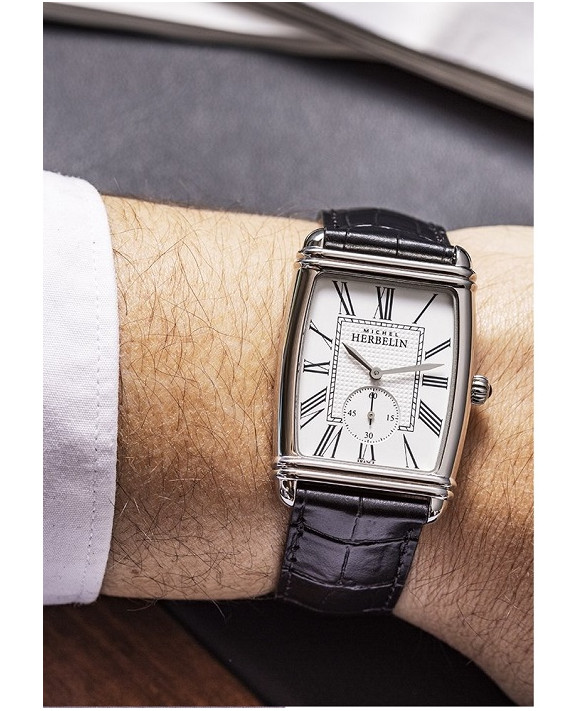 Montre homme Herbelin 10638-AP08 Collection Art Déco