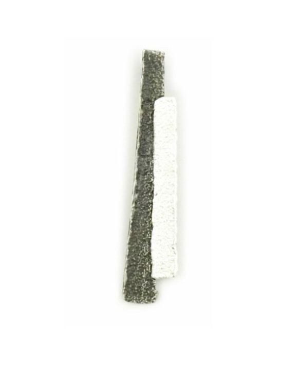 Pendentif argent brut et oxydé, ARIOR Barcelona 1173669-XMU Collection Trai