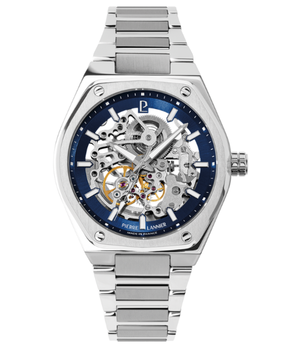 Montre homme  PIERRE LANNIER 308G161 Modèle COPILOTE Collection Automatic