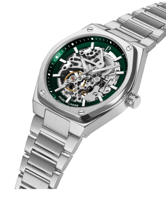 Montre homme  PIERRE LANNIER 308G171 Modèle COPILOTE Collection Automatic