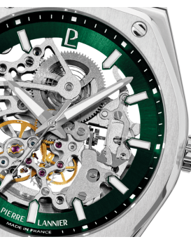 Montre homme  PIERRE LANNIER 308G171 Modèle COPILOTE Collection Automatic