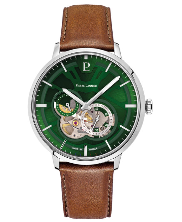 Montre homme automatique PIERRE LANNIER 334B174 Modèle TRIO Collection Automatic