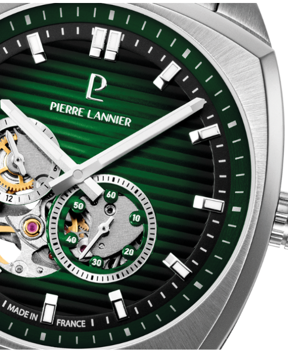 Montre homme  PIERRE LANNIER 328F171 Modèle ARCADIUS Collection Automatic