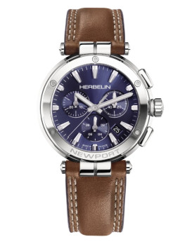 Montre homme chronographe Herbelin 37658AP15GD  Collection Newport