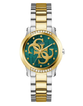 Montre femme  GUESS Annette GW0861L4 cadran vert emeraude