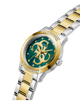 Montre femme  GUESS Annette GW0861L4 cadran vert emeraude