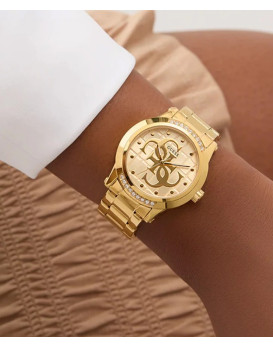 Montre femme  GUESS Annette GW0861L2 plaqué or