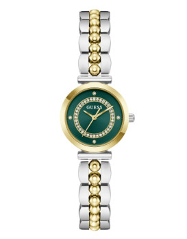 Montre femme  GUESS leena GW0994L3 cadran vert chic et élégante