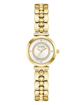 Montre femme  GUESS Leena GW0994L2 fond écru chic et élégante